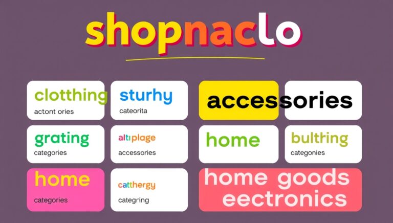 categories on shopnaclo