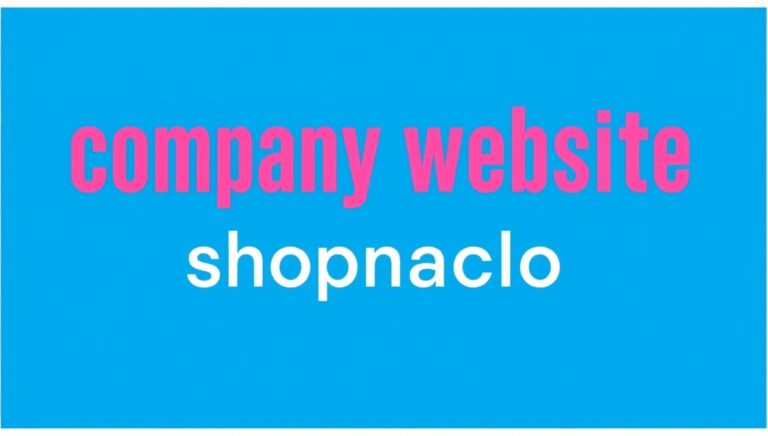 company website shopnaclo