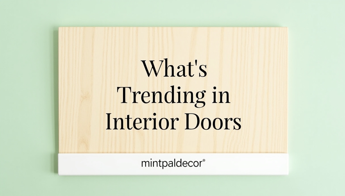 what interior doors are trending mintpaldecor