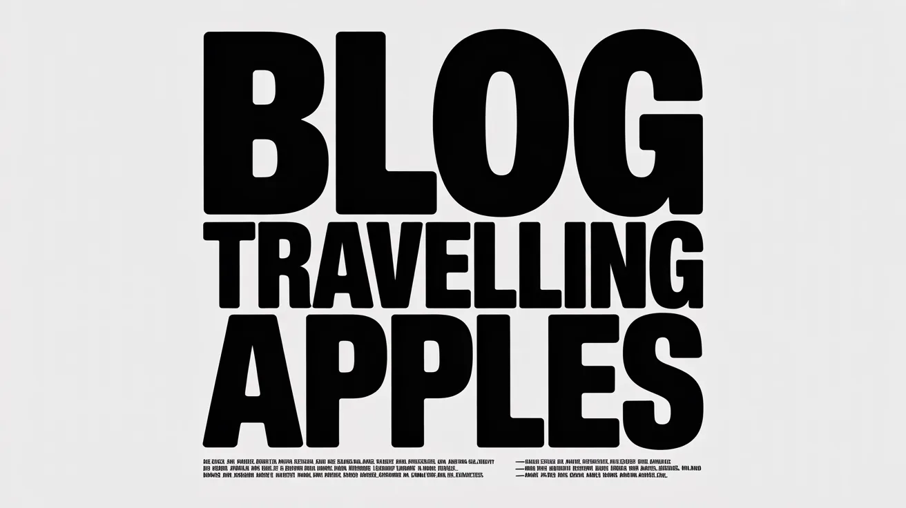 blog travellingapples