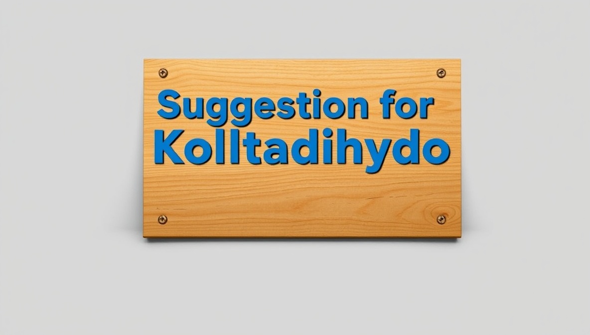 suggestion for kolltadihydo